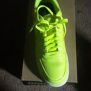 Nike neon Air Force Ones
